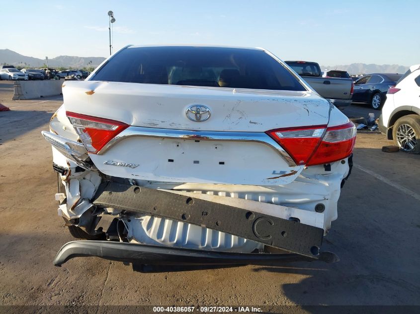 2015 Toyota Camry Le VIN: 4T4BF1FK7FR489294 Lot: 40386057