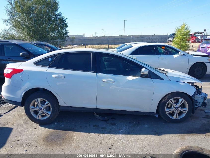 2013 Ford Focus Se VIN: 1FADP3F22DL326089 Lot: 40386081