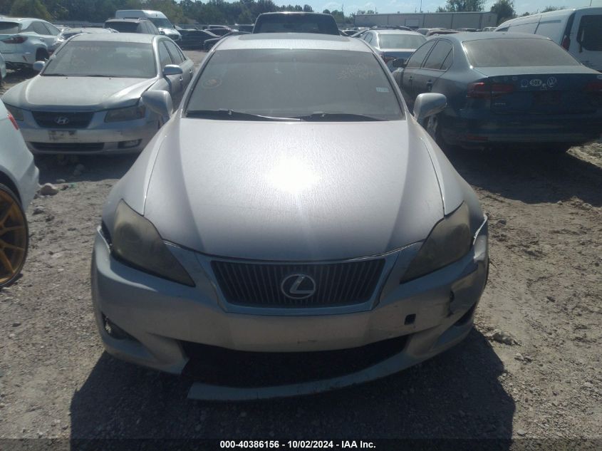 2010 Lexus Is 250 VIN: JTHBF5C2XA5120652 Lot: 40386156