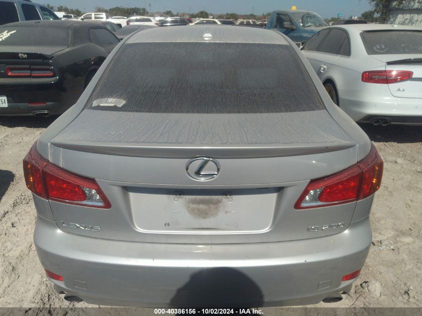 2010 Lexus Is 250 VIN: JTHBF5C2XA5120652 Lot: 40386156