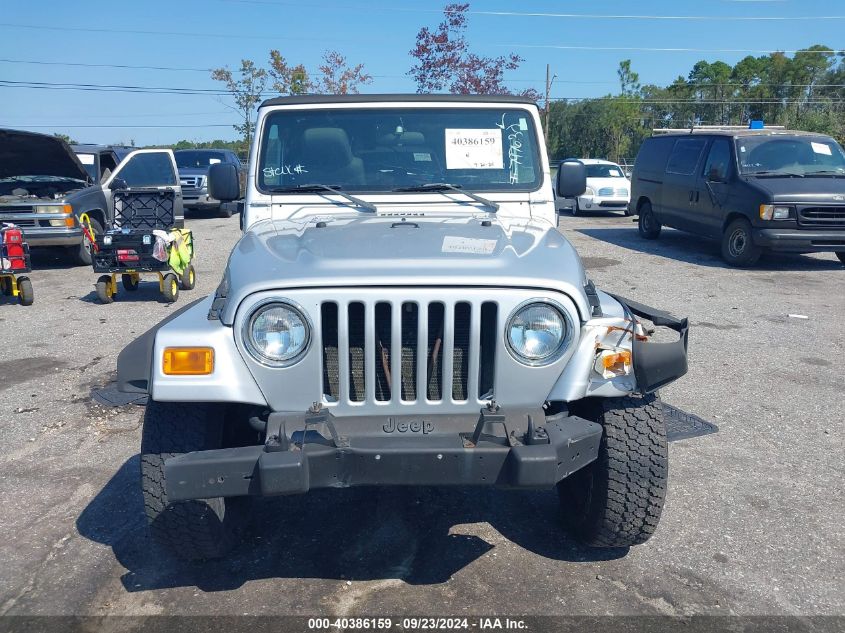 2004 Jeep Wrangler X VIN: 1J4FA39S94P797630 Lot: 40386159