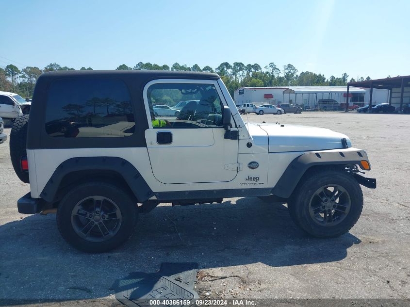 2004 Jeep Wrangler X VIN: 1J4FA39S94P797630 Lot: 40386159