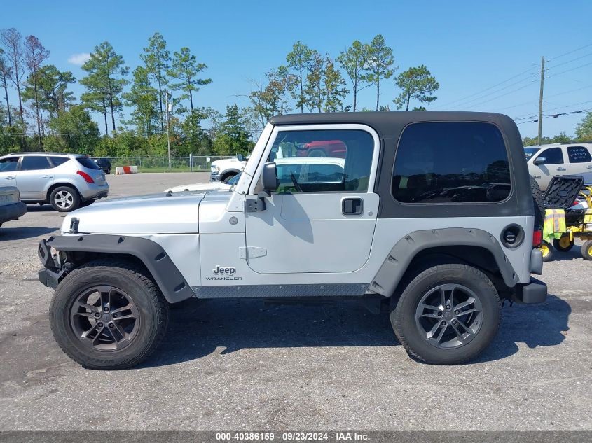 2004 Jeep Wrangler X VIN: 1J4FA39S94P797630 Lot: 40386159