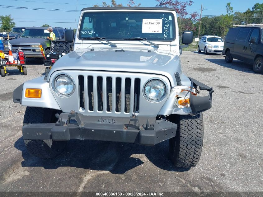 2004 Jeep Wrangler X VIN: 1J4FA39S94P797630 Lot: 40386159