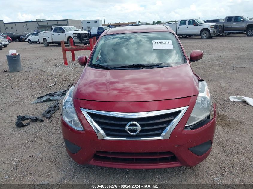 2019 Nissan Versa 1.6 Sv VIN: 3N1CN7AP3KL869165 Lot: 40386276