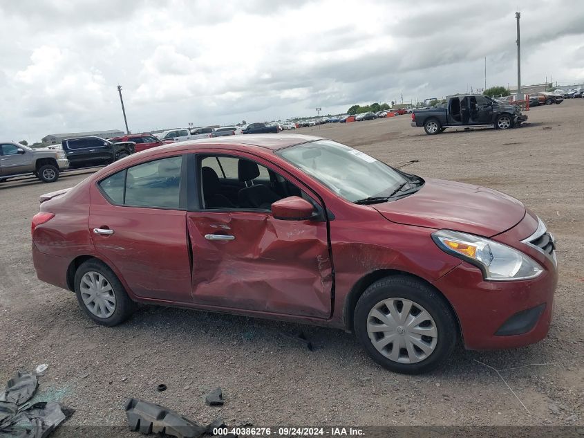 2019 Nissan Versa 1.6 Sv VIN: 3N1CN7AP3KL869165 Lot: 40386276