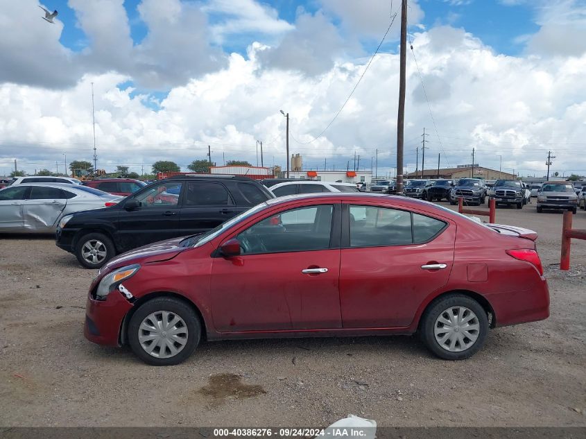 2019 Nissan Versa 1.6 Sv VIN: 3N1CN7AP3KL869165 Lot: 40386276