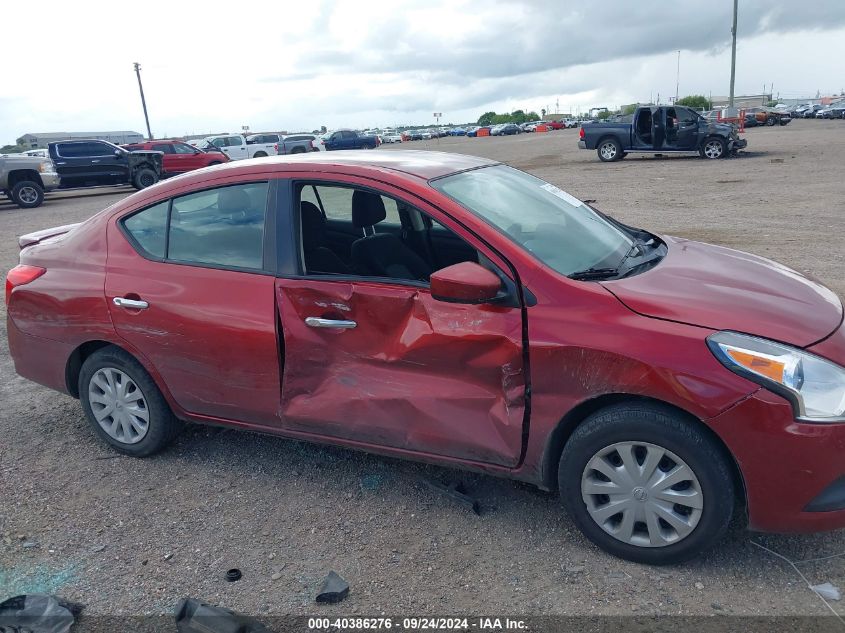 2019 Nissan Versa 1.6 Sv VIN: 3N1CN7AP3KL869165 Lot: 40386276