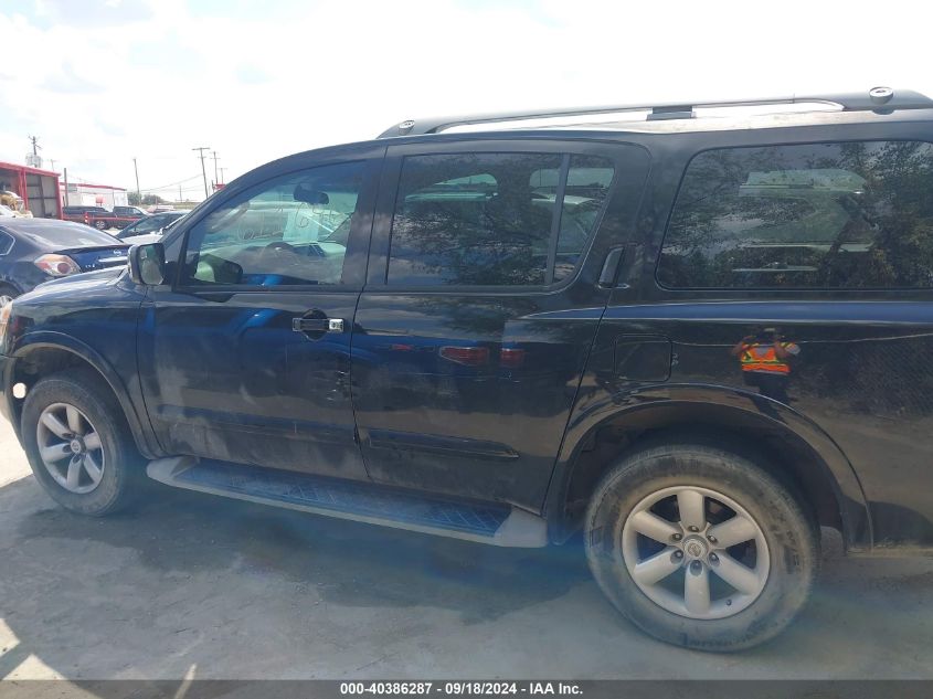 2010 Nissan Armada Se VIN: 5N1BA0ND9AN611646 Lot: 40386287