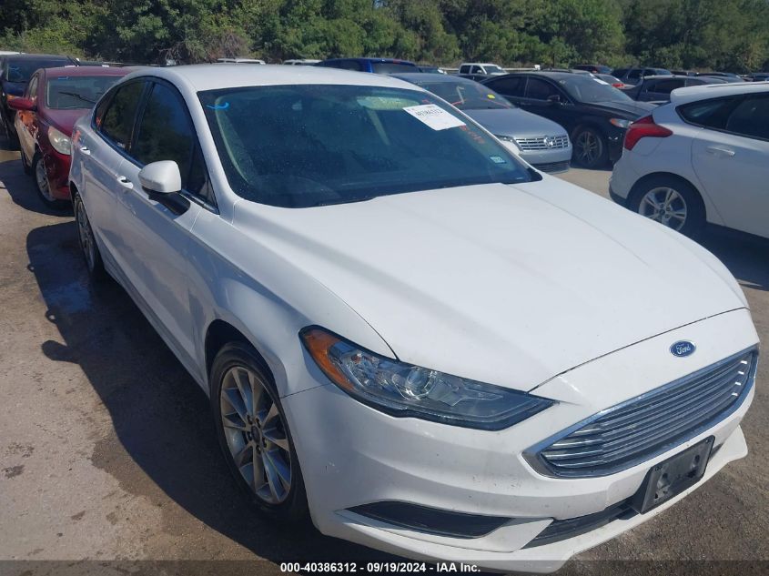 2017 FORD FUSION SE - 3FA6P0H71HR408211