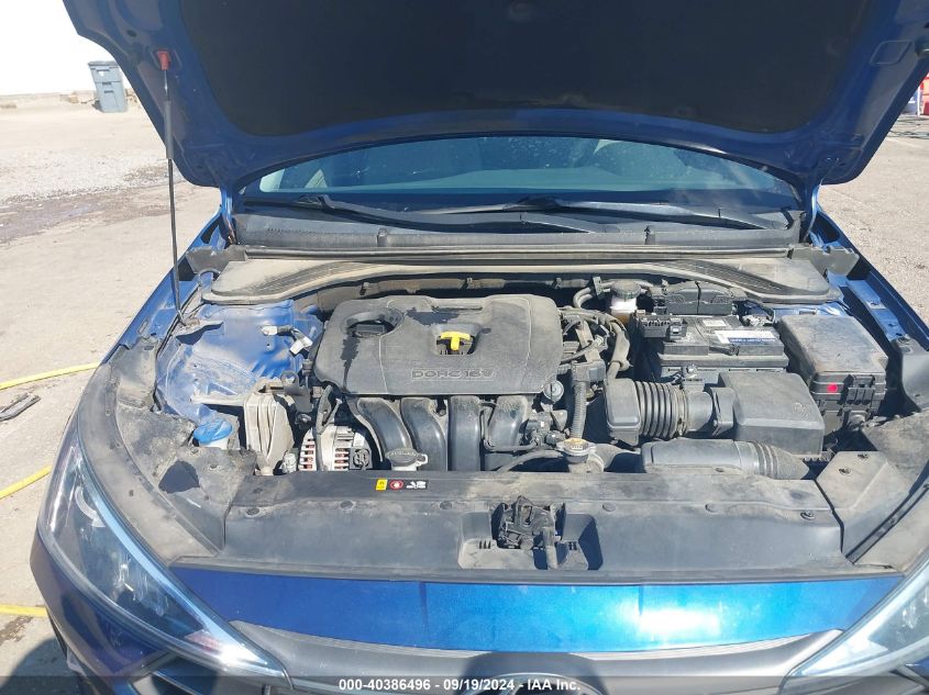 2020 HYUNDAI ELANTRA VIN: 5NPD84LF6LH594859