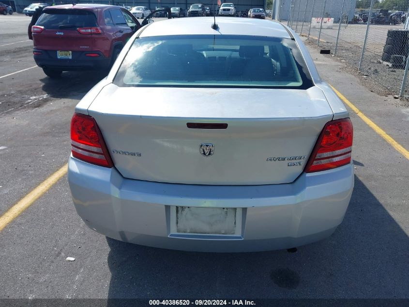 1B3CC4FB0AN180123 2010 Dodge Avenger Sxt