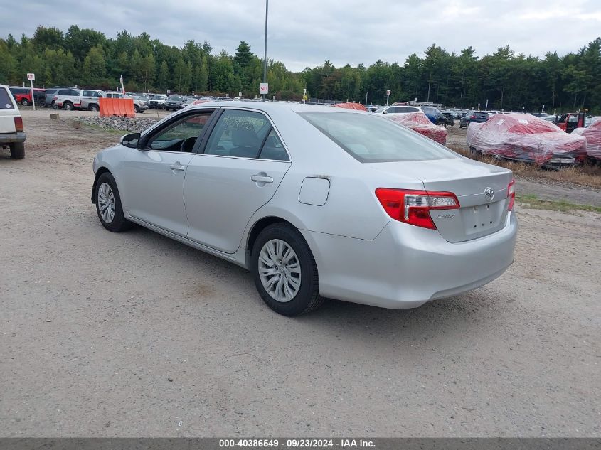 2013 Toyota Camry Le VIN: 4T1BF1FK4DU280103 Lot: 40386549