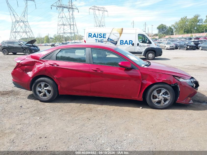 2021 Hyundai Elantra Se VIN: KMHLL4AG9MU210405 Lot: 40386552