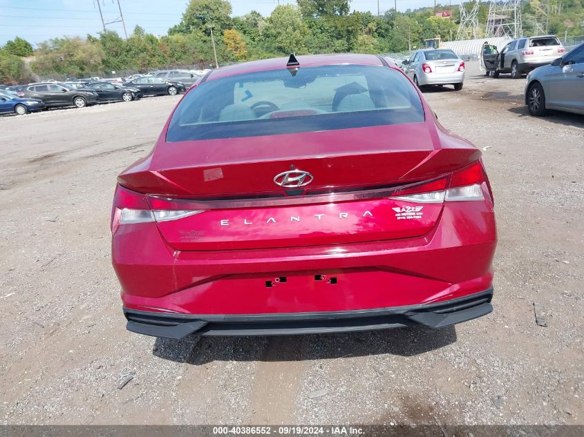 2021 Hyundai Elantra Se VIN: KMHLL4AG9MU210405 Lot: 40386552