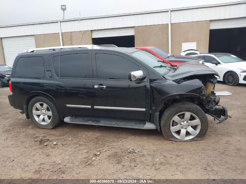 2010 Nissan Armada Titanium VIN: 5N1BA0ND7AN615646 Lot: 40386570