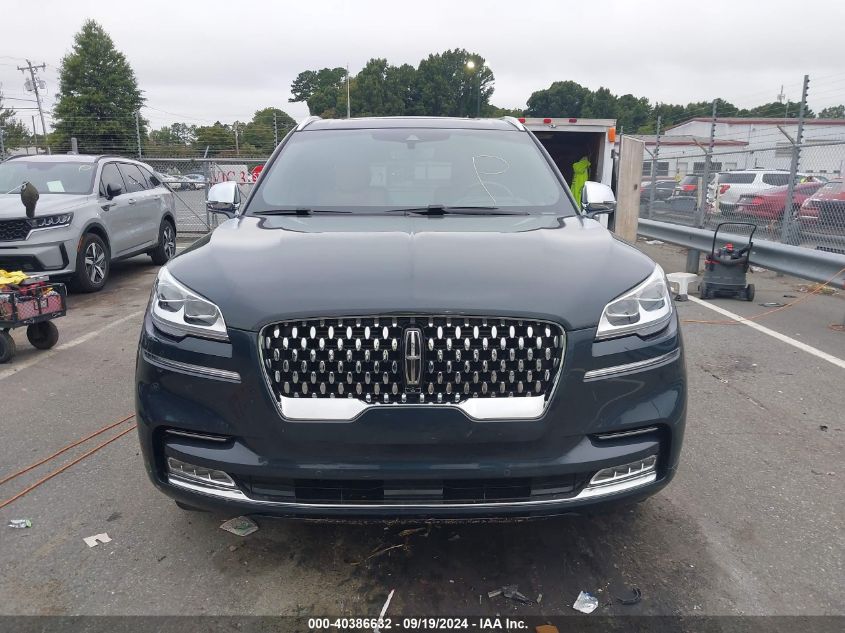 2021 Lincoln Aviator Black Label VIN: 5LM5J9XC9MGL06918 Lot: 40386632