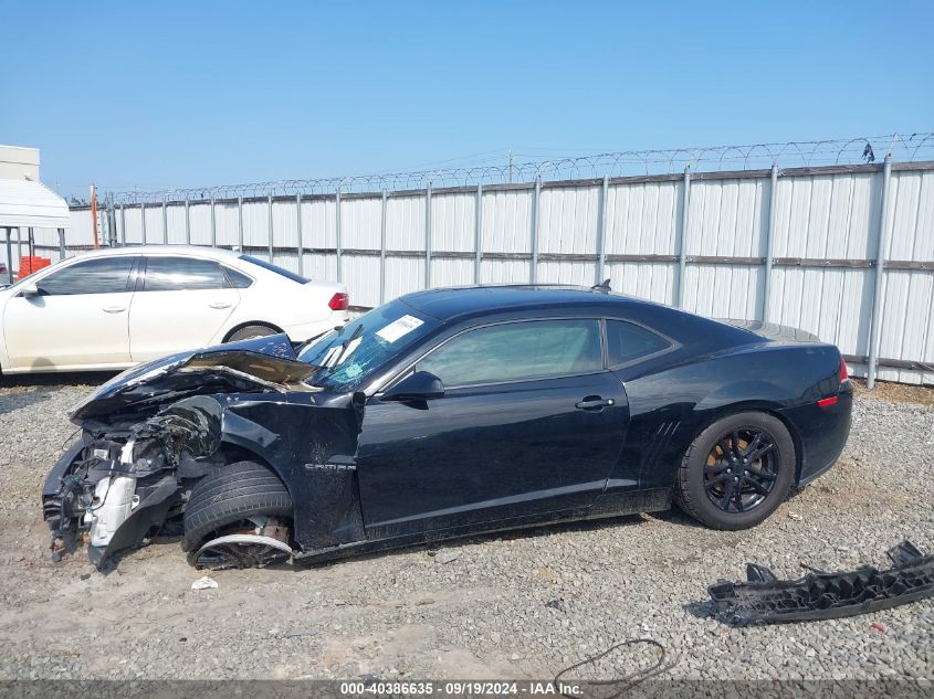 2015 Chevrolet Camaro 2Ls VIN: 2G1FB1E30F9206486 Lot: 40386635