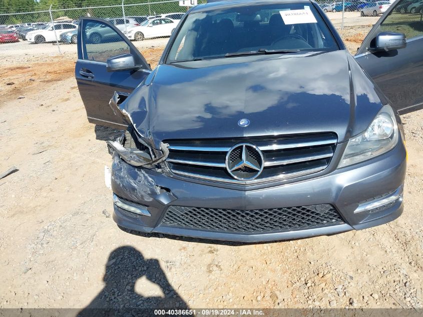 2014 Mercedes-Benz C 300 Luxury 4Matic/Sport 4Matic VIN: WDDGF8AB7EA893335 Lot: 40386651