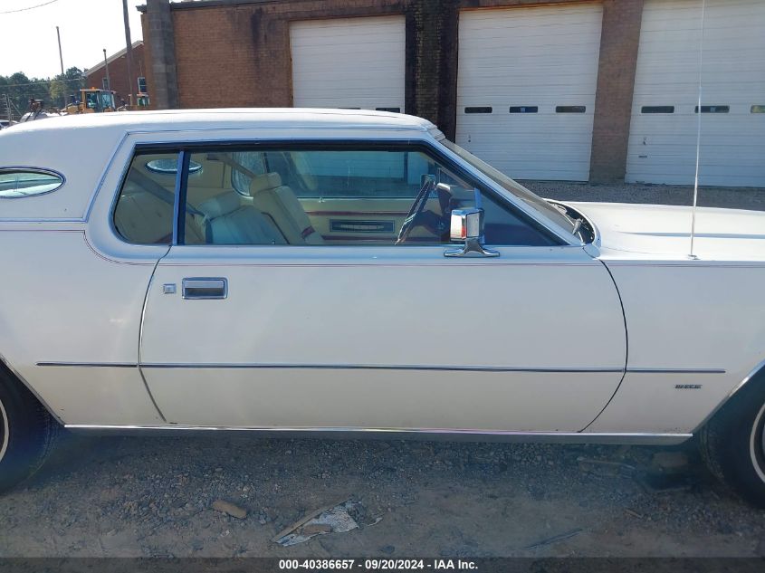 5Y89A801799 1975 Lincoln Continental