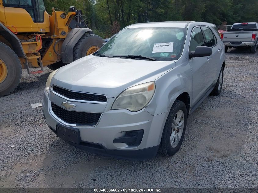 2011 Chevrolet Equinox Ls VIN: 2CNFLCEC6B6457956 Lot: 40386662