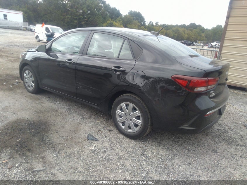 VIN 3KPA24AD4NE458789 2022 KIA RIO S