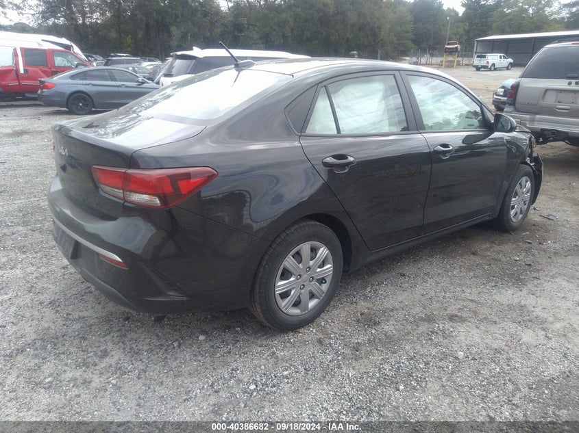 VIN 3KPA24AD4NE458789 2022 KIA RIO S