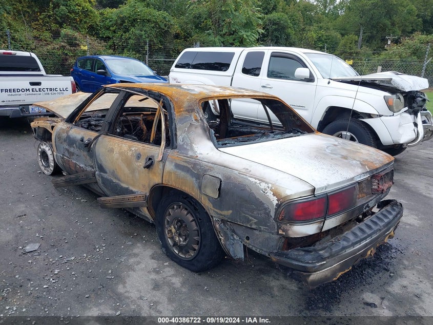 1993 Buick Lesabre Limited black sedan gasoline 1G4HR53L0PH425611 photo #4