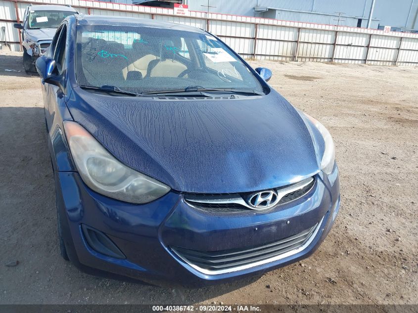 2013 Hyundai Elantra Gls VIN: KMHDH4AE3DU799830 Lot: 40386742