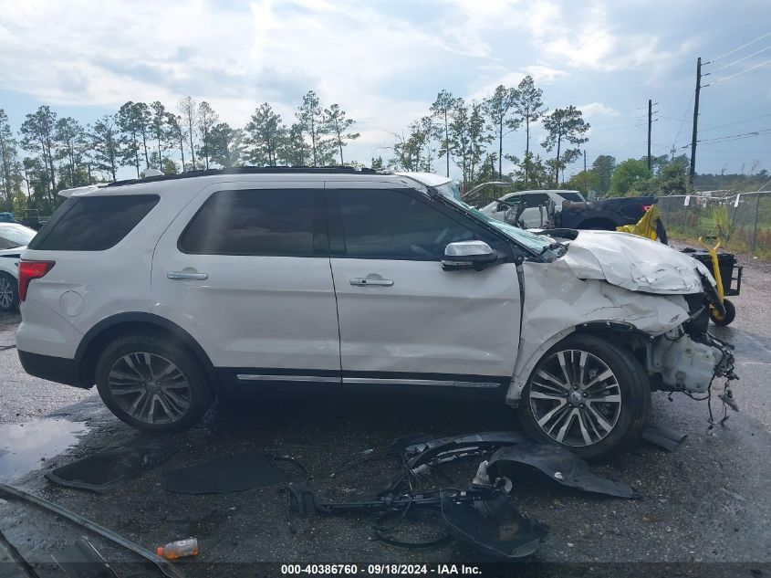 1FM5K8HT9GGD13283 2016 Ford Explorer Platinum