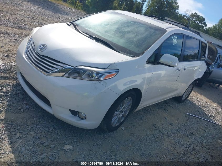 5TDYK3DC7FS552958 2015 TOYOTA SIENNA - Image 2