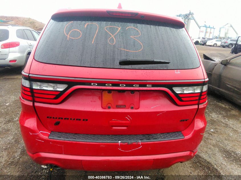 2020 Dodge Durango Gt VIN: 1C4RDJDG8LC223091 Lot: 40386783