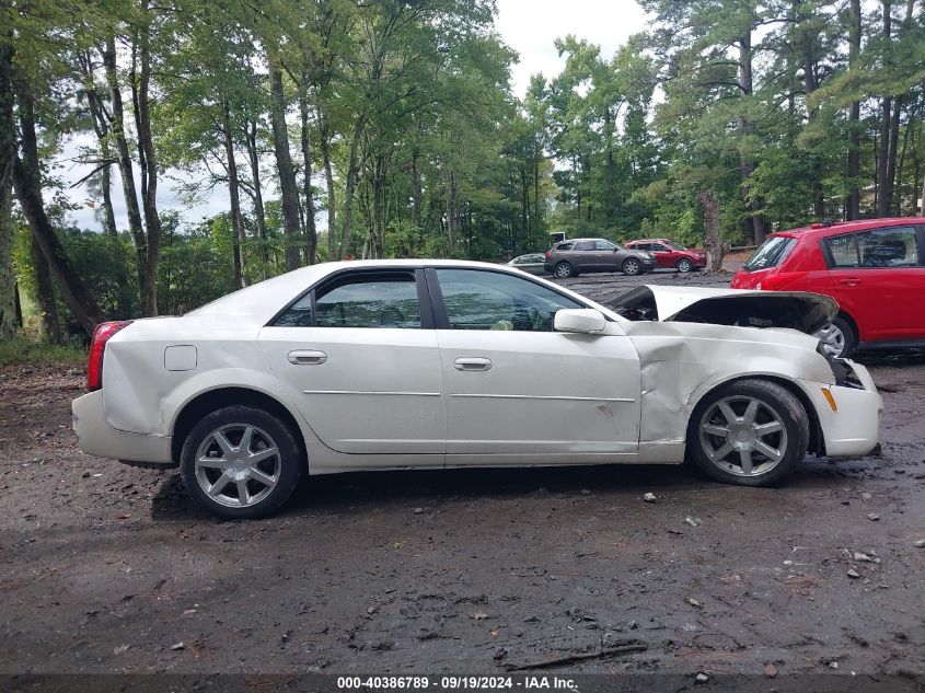 2005 Cadillac Cts Standard VIN: 1G6DP567950184296 Lot: 40386789