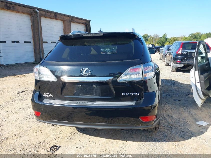 2011 Lexus Rx 350 VIN: 2T2BK1BA6BC092749 Lot: 40386791