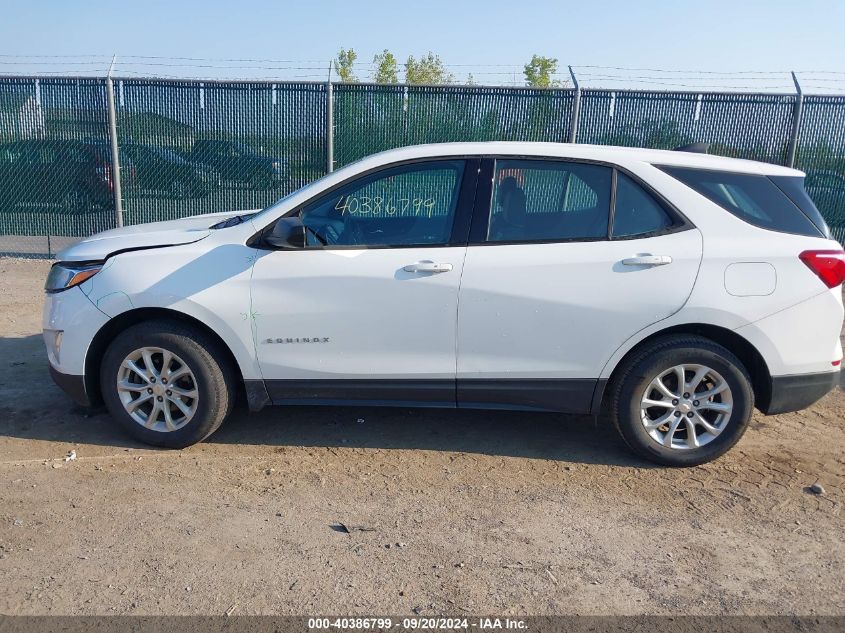 2018 Chevrolet Equinox Ls VIN: 2GNAXREV3J6153514 Lot: 40386799