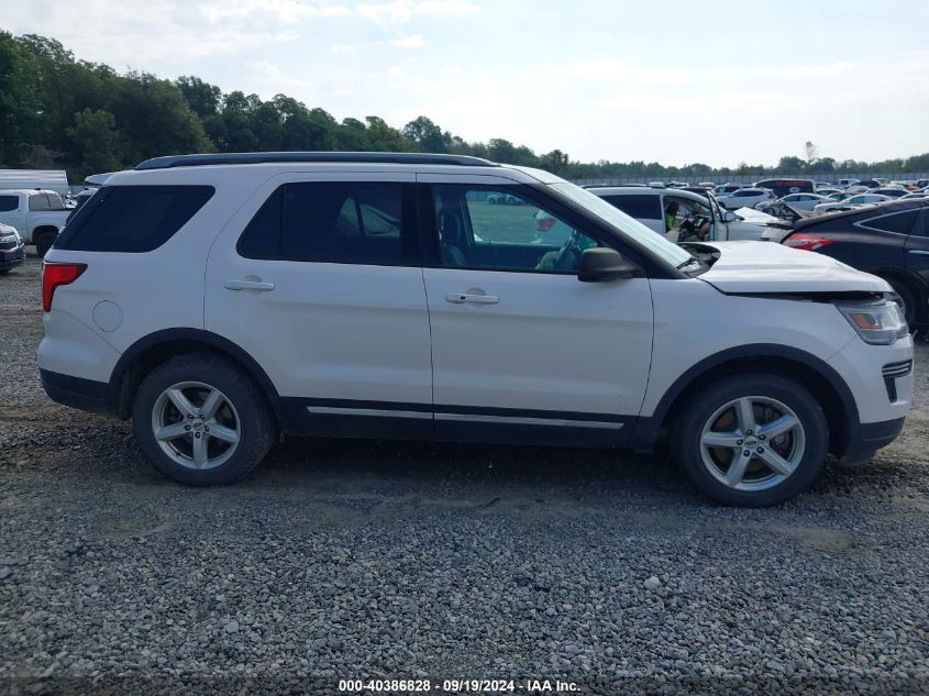 1FM5K7DH6JGA11680 2018 Ford Explorer Xlt