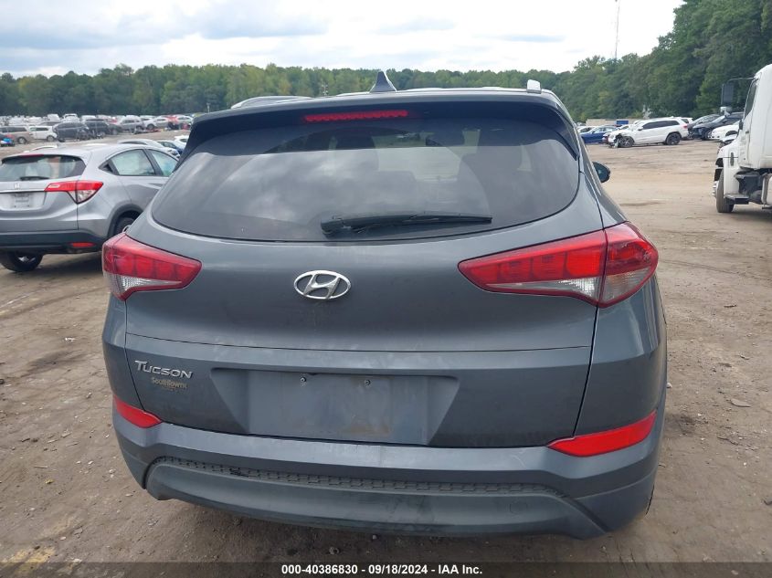 KM8J33A48JU710106 2018 Hyundai Tucson Sel Plus