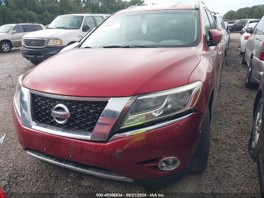 2016 Nissan Pathfinder Sv VIN: 5N1AR2MM0GC634755 Lot: 40386834