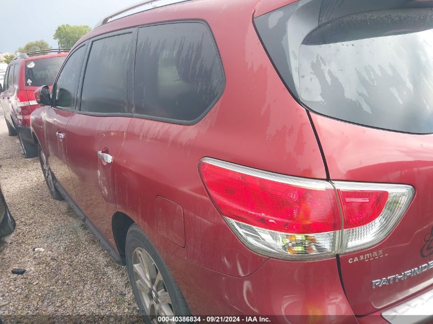 2016 Nissan Pathfinder Sv VIN: 5N1AR2MM0GC634755 Lot: 40386834