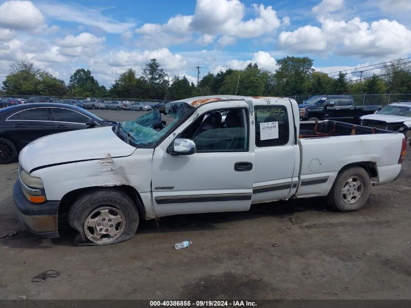 2001 Chevrolet Silverado 1500 Ls VIN: 2GCEC19T911261696 Lot: 40386855