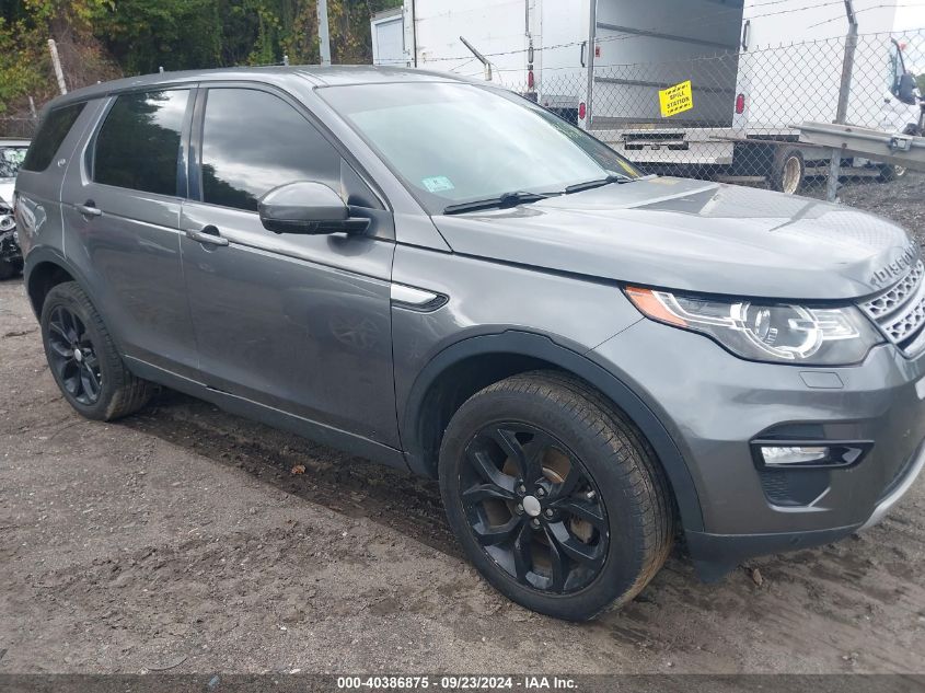 2015 Land Rover Discovery Sport Hse VIN: SALCR2BG3FH527722 Lot: 40386875