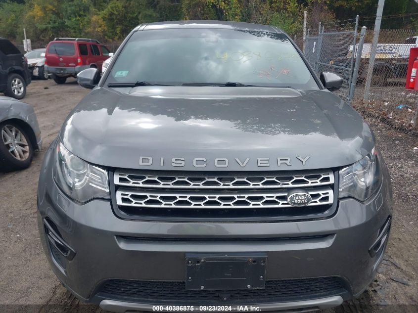 2015 Land Rover Discovery Sport Hse VIN: SALCR2BG3FH527722 Lot: 40386875