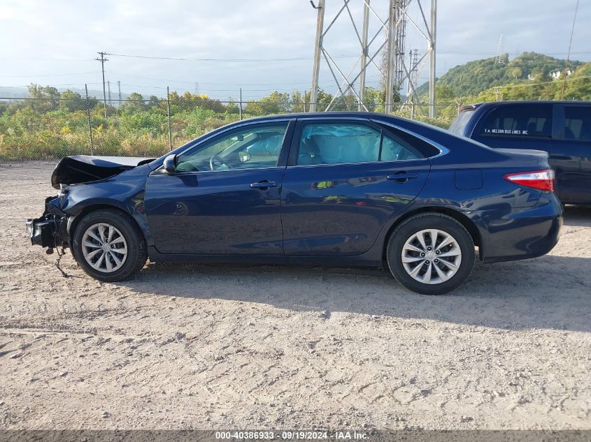 2016 Toyota Camry Le VIN: 4T1BF1FK4GU550449 Lot: 40386933