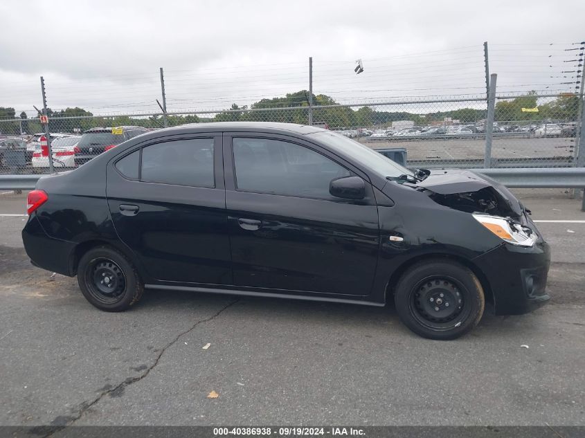 2019 Mitsubishi Mirage G4 Es VIN: ML32F3FJ5KHF11500 Lot: 40386938