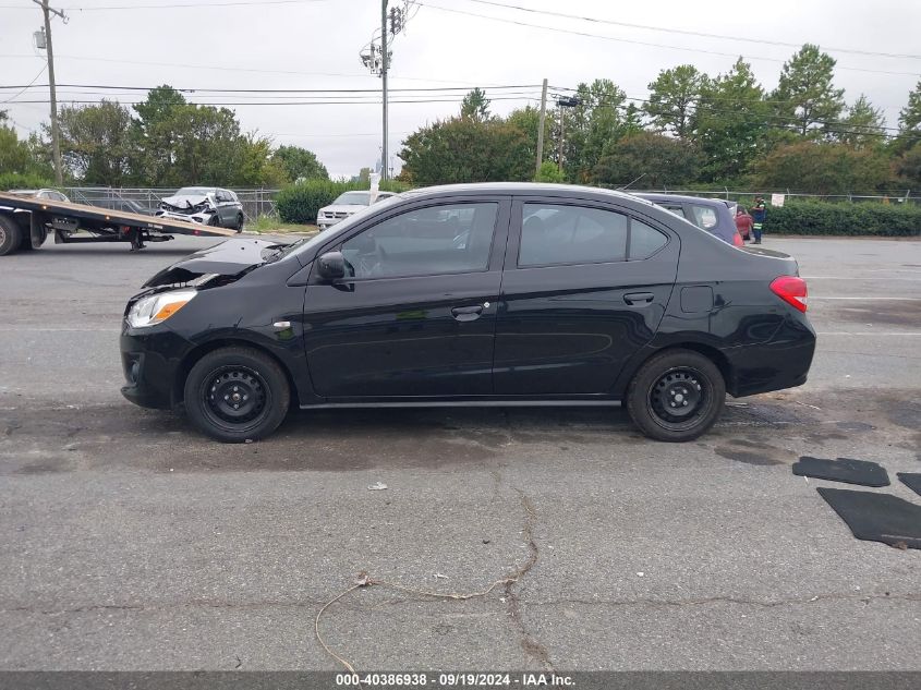 2019 Mitsubishi Mirage G4 Es VIN: ML32F3FJ5KHF11500 Lot: 40386938