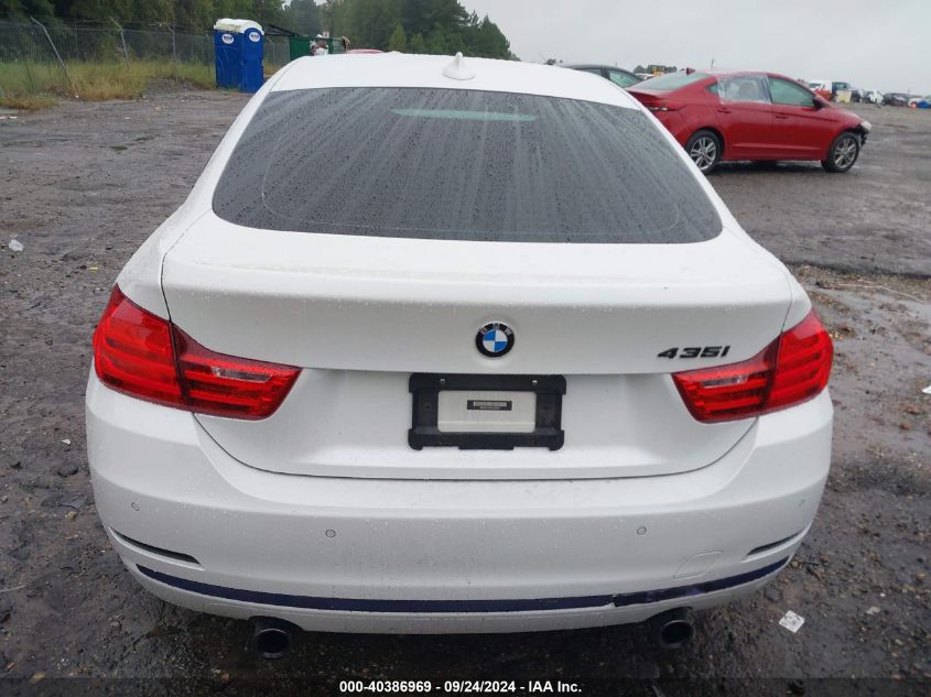 2016 BMW 435I Gran Coupe VIN: WBA4B1C5XGG242527 Lot: 40386969