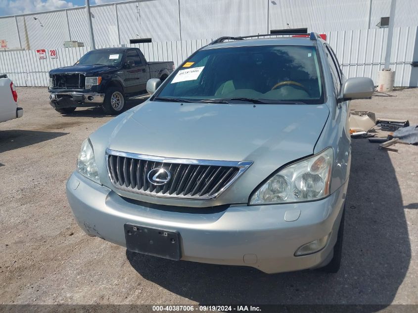 2008 Lexus Rx 350 VIN: 2T2GK31U28C037544 Lot: 40387006