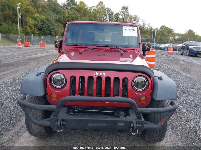 2012 Jeep Wrangler Unlimited Sport VIN: 1C4BJWDG2CL215060 Lot: 40387012