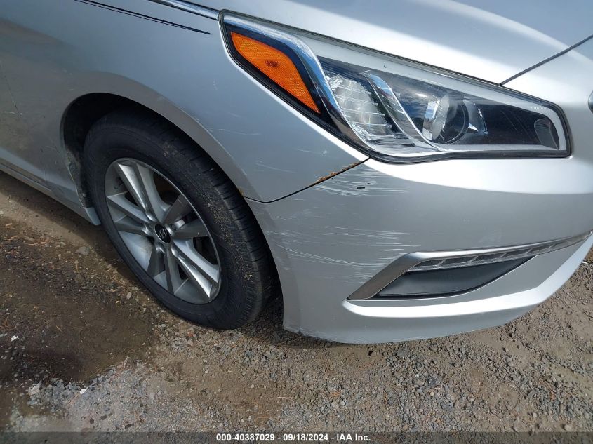 5NPE24AF2FH040344 2015 Hyundai Sonata Se