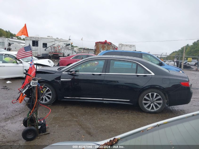 1LN6L9PK8H5618965 2017 Lincoln Continental Premiere